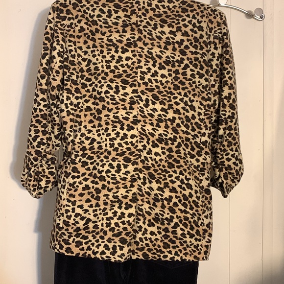 Leopard print animal jacket size M - Picture 3 of 5